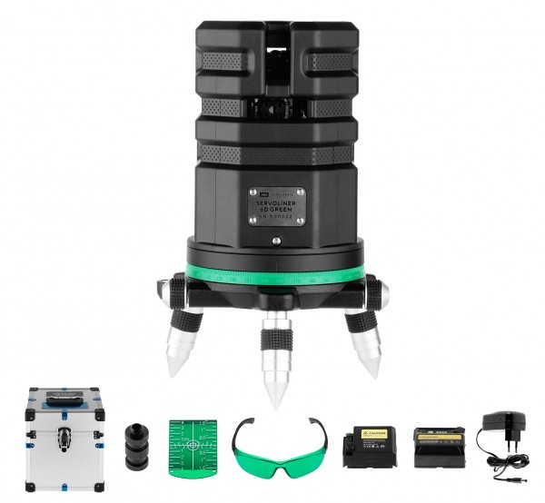 Лазерный уровень ADA 6D Servoliner GREEN