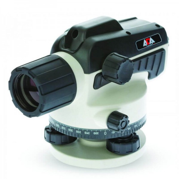 Оптический нивелир ADA Ruber-X32 С ПОВЕРКОЙ + Рейка ADA STAFF 3 + Штатив на клипсах ADA Light