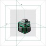 Лазерный уровень ADA CUBE 3-360 GREEN ULTIMATE EDITION