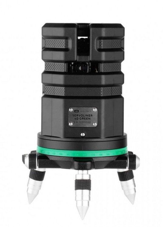 Лазерный уровень ADA 6D Servoliner GREEN (версия 2020 года) с калибровкой