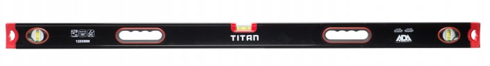 Уровень строительный противоударный ADA TITAN 1200