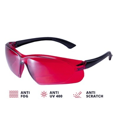 Очки лазерные для усиления видимости красного лазерного луча ADA VISOR RED Laser Glasses